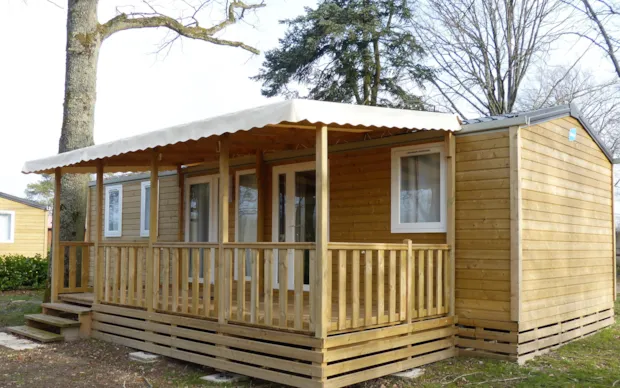 Wooden mobile home 3 bedrooms – 40m² standing