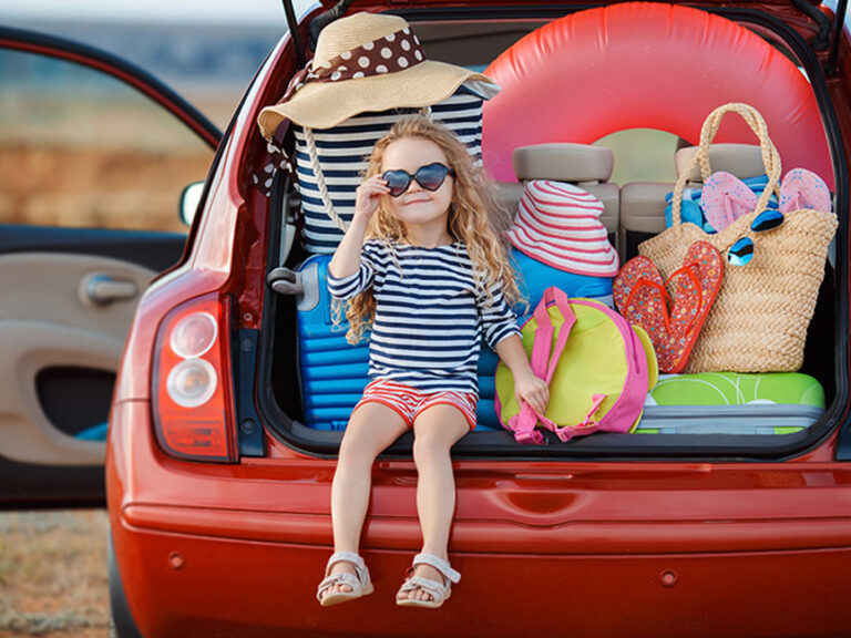 enfants camping vacances