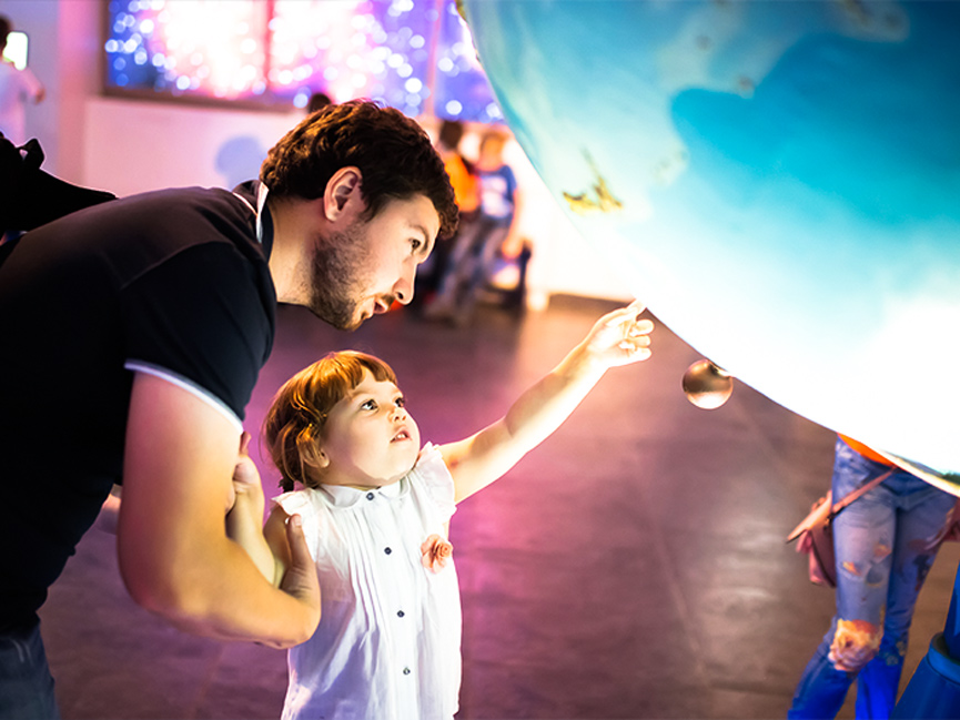 planetarium famlle visite pole des etoiles