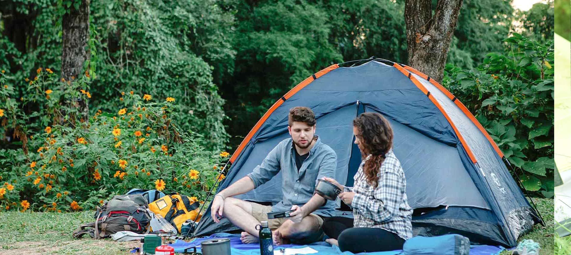 tente emplacement camping