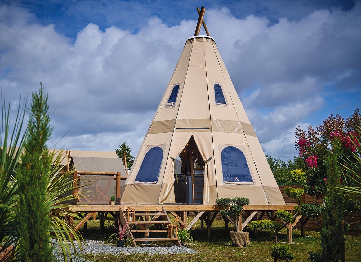 Tipi Grand confort 2ch 4 pers